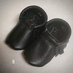 Black moccasins